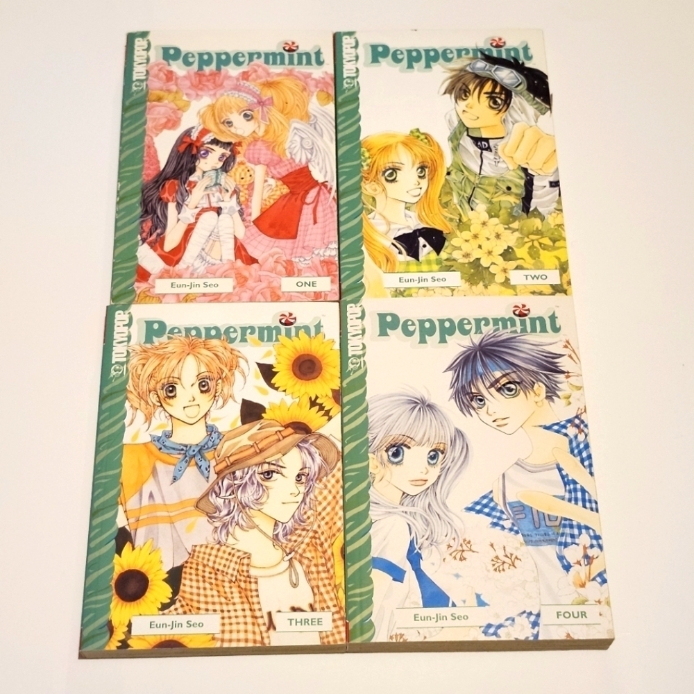 Peppermint Manwha Volumes 1-4 (complete) - Tokyopop - Books